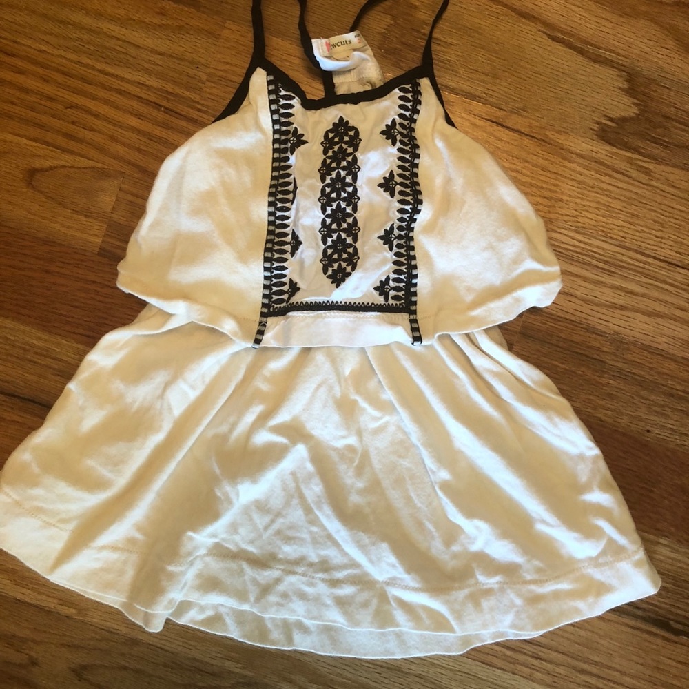 CrewCuts Size 2T ivory tiered dress
